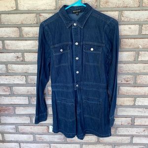 Express brand jean romper